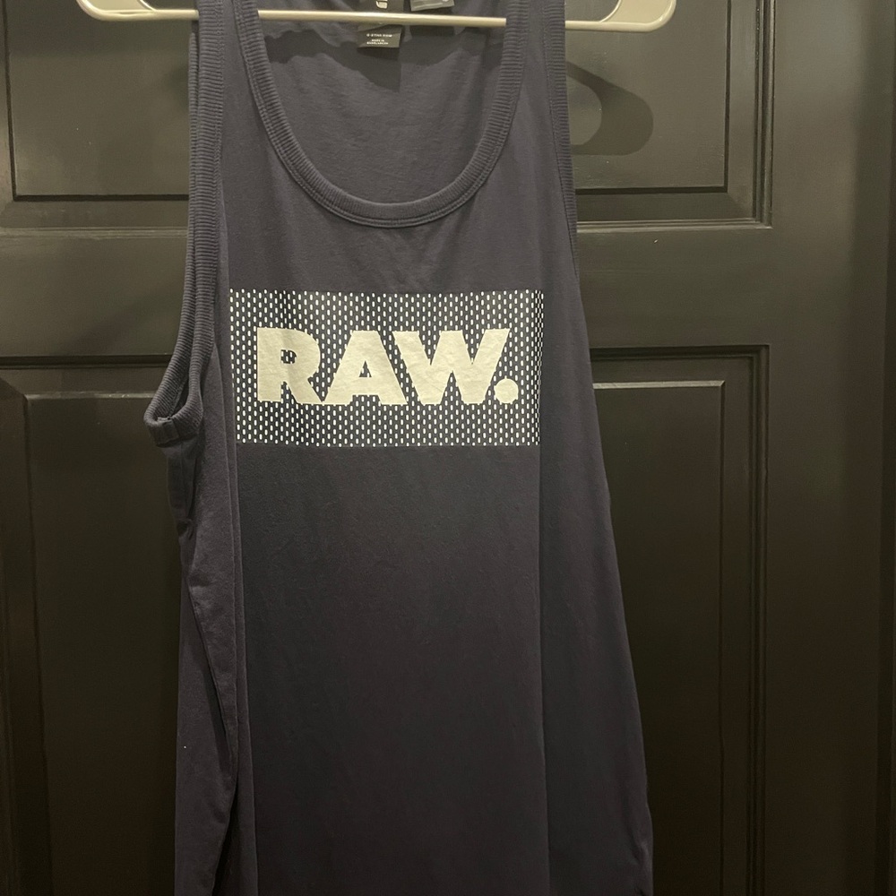 G-Star Navy Tank Top